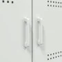 White steel sideboard 68x39x113 cm by , Sideboards - Ref: Foro24-842963, Price: 150,27 €, Discount: %