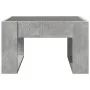 Coffee table with Infinity LED concrete gray 50x53x30 cm by , Coffee table - Ref: Foro24-847626, Price: 74,57 €, Discount: %