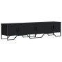 TV-Möbel aus schwarzem Ingenieurholz 180x34x41 cm von , TV-Möbel - Ref: Foro24-848589, Preis: 128,03 €, Rabatt: %