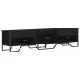 TV-Möbel aus schwarzem Ingenieurholz 180x34x41 cm von , TV-Möbel - Ref: Foro24-848589, Preis: 125,65 €, Rabatt: %