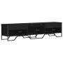 TV-Möbel aus schwarzem Ingenieurholz 180x34x41 cm von , TV-Möbel - Ref: Foro24-848589, Preis: 128,03 €, Rabatt: %