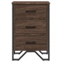 Mesita de noche madera de ingeniería marrón roble 40x41x60 cm de , Mesitas de noche - Ref: Foro24-848528, Precio: 71,63 €
