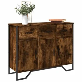 Schrank aus geräucherter Eichen-Ingenieurholz 97x32,5x74,5 cm von , Sideboards - Ref: Foro24-848561, Preis: 119,31 €, Rabatt: %