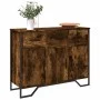 Engineered wood smoked oak sideboard 97x32.5x74.5 cm by , Sideboards - Ref: Foro24-848561, Price: 119,31 €, Discount: %