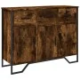 Engineered wood smoked oak sideboard 97x32.5x74.5 cm by , Sideboards - Ref: Foro24-848561, Price: 119,31 €, Discount: %