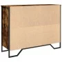 Engineered wood smoked oak sideboard 97x32.5x74.5 cm by , Sideboards - Ref: Foro24-848561, Price: 119,31 €, Discount: %