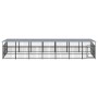 Außenzwinger mit einem Dach aus Stahl, 13,14 m². von , Hundehütten und Zäune - Ref: Foro24-3124612, Preis: 1,00 €, Rabatt: %