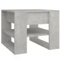 Engineered wood gray concrete coffee table 55.5x55x45 cm by , Coffee table - Ref: Foro24-810912, Price: 43,33 €, Discount: %