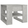 Mesa de centro madera de ingeniería gris hormigón 55,5x55x45 cm de , Mesas de centro - Ref: Foro24-810912, Precio: 41,48 €, D...