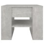 Mesa de centro madera de ingeniería gris hormigón 55,5x55x45 cm de , Mesas de centro - Ref: Foro24-810912, Precio: 41,48 €, D...