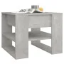 Engineered wood gray concrete coffee table 55.5x55x45 cm by , Coffee table - Ref: Foro24-810912, Price: 43,33 €, Discount: %