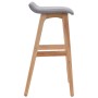 Küchenhocker, 2 Stück, hellgraues Stoffpolster von , Küchenhocker - Ref: Foro24-249578, Preis: 144,84 €, Rabatt: %