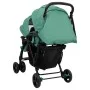 Zwillings-Tandem-Kinderwagen aus grünem Stahl von , Kinderwagen - Ref: Foro24-10352, Preis: 215,62 €, Rabatt: %