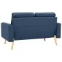 2-piece blue fabric sofa set by vidaXL, Sofas - Ref: Foro24-3056618, Price: 492,57 €, Discount: %