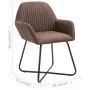 Esszimmerstühle, 6 Stück, brauner Stoff von , Essstühle - Ref: Foro24-277101, Preis: 684,21 €, Rabatt: %
