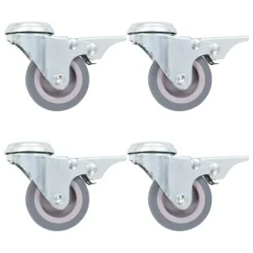 Swivel wheels with pin hole 8 units 50 mm by , Material handling - Ref: Foro24-277846, Price: 25,18 €, Discount: %