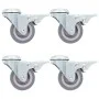 Swivel wheels with pin hole 8 units 50 mm by , Material handling - Ref: Foro24-277846, Price: 25,18 €, Discount: %