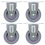 Feste Räder 12 Stück 75 mm von , Materialhandhabung - Ref: Foro24-277827, Preis: 43,29 €, Rabatt: %