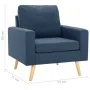 2-piece blue fabric sofa set by vidaXL, Sofas - Ref: Foro24-3056618, Price: 492,57 €, Discount: %