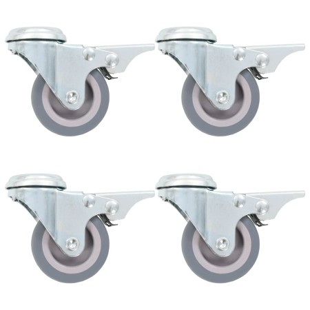 Drehbare Räder mit Loch für Bolzen 32 Stück 50 mm von , Materialhandhabung - Ref: Foro24-277850, Preis: 83,16 €, Rabatt: %