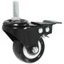 Swivel wheels with brakes 24 units 50 mm by , Material handling - Ref: Foro24-277934, Price: 83,28 €, Discount: %