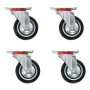 Drehbare Räder, 8 Stück, 75 mm. von , Materialhandhabung - Ref: Foro24-277941, Preis: 29,65 €, Rabatt: %