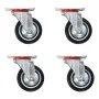 Drehbare Räder, 16 Stück, 75 mm. von , Materialhandhabung - Ref: Foro24-277943, Preis: 56,97 €, Rabatt: %