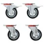 Swivel wheels 16 units 75 mm by , Material handling - Ref: Foro24-278013, Price: 84,68 €, Discount: %