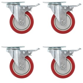 Swivel wheels 16 pieces 100 mm by , Material handling - Ref: Foro24-278093, Price: 94,05 €, Discount: %