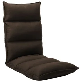 Folding brown fabric floor lounger by , Floor chairs - Ref: Foro24-325238, Price: 96,00 €, Discount: %