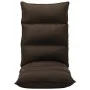 Folding brown fabric floor lounger by , Floor chairs - Ref: Foro24-325238, Price: 96,00 €, Discount: %