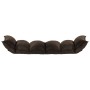 Faltbare Bodenliege aus braunem Stoff von , Bodenstühle - Ref: Foro24-325238, Preis: 97,60 €, Rabatt: %