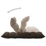 Tumbona de suelo plegable de tela marrón de , Sillas de suelo - Ref: Foro24-325238, Precio: 96,00 €, Descuento: %