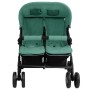 Zwillingskinderwagen aus grünem Stahl von , Kinderwagen - Ref: Foro24-10346, Preis: 220,05 €, Rabatt: %