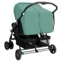 Carrito para gemelos de acero verde de , Cochecitos de bebé - Ref: Foro24-10346, Precio: 215,38 €, Descuento: %