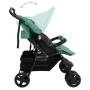 Zwillingskinderwagen aus grünem Stahl von , Kinderwagen - Ref: Foro24-10346, Preis: 220,05 €, Rabatt: %