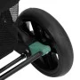 Steel green twin stroller by , Baby strollers - Ref: Foro24-10346, Price: 215,40 €, Discount: %