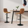 Küchenhocker, 2 Stück, braunes Samtgewebe von , Küchenhocker - Ref: Foro24-333989, Preis: 130,50 €, Rabatt: %