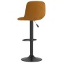 Küchenhocker, 2 Stück, braunes Samtgewebe von , Küchenhocker - Ref: Foro24-333989, Preis: 130,50 €, Rabatt: %