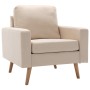 Cream fabric 2-piece sofa set by vidaXL, Sofas - Ref: Foro24-3056617, Price: 453,77 €, Discount: %