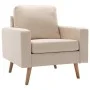 Cream fabric 2-piece sofa set by vidaXL, Sofas - Ref: Foro24-3056617, Price: 453,21 €, Discount: %