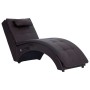 Massage-Liege mit braunem Kunstleder-Kissen. von , Tagesbetten - Ref: Foro24-281346, Preis: 267,40 €, Rabatt: %