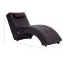 Massage-Liege mit braunem Kunstleder-Kissen. von , Tagesbetten - Ref: Foro24-281346, Preis: 267,40 €, Rabatt: %