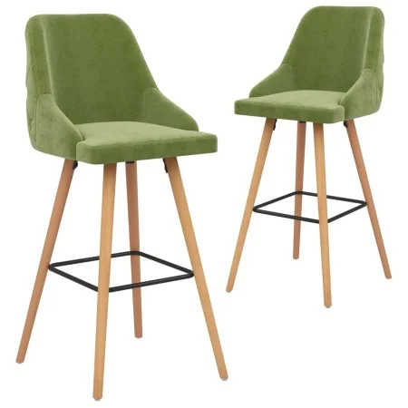 Küchenhocker 2 Stück in hellem grünen Samt von , Küchenhocker - Ref: Foro24-289466, Preis: 186,64 €, Rabatt: %