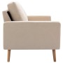 Cream fabric 2-piece sofa set by vidaXL, Sofas - Ref: Foro24-3056617, Price: 453,77 €, Discount: %