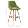 Küchenhocker 2 Stück in hellem grünen Samt von , Küchenhocker - Ref: Foro24-289466, Preis: 186,64 €, Rabatt: %