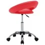 Arbeitsstuhl mit Rollen aus rotem Kunstleder von , Bürostühle - Ref: Foro24-323665, Preis: 68,68 €, Rabatt: %