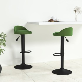 Kitchen stools 2 units dark green velvet by , Kitchen stools - Ref: Foro24-333604, Price: 109,24 €, Discount: %