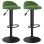 Küchenhocker, 2 Stück, dunkelgrünes Samtgewebe von , Küchenhocker - Ref: Foro24-333604, Preis: 109,24 €, Rabatt: %