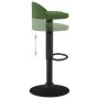Küchenhocker, 2 Stück, dunkelgrünes Samtgewebe von , Küchenhocker - Ref: Foro24-333604, Preis: 107,22 €, Rabatt: %